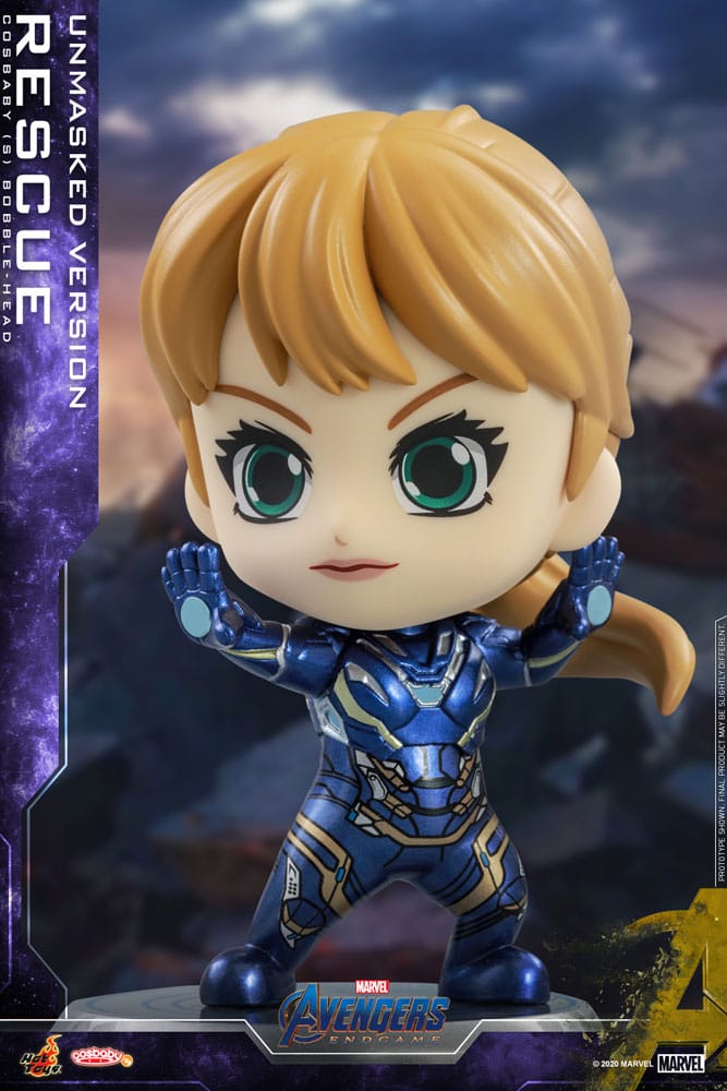 Avengers: Endgame Cosbaby (S) Minifigur Rescue (Unmasked Version) 10 cm