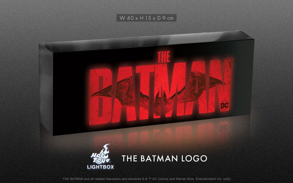 The Batman Light Box Leucht-Deko Logo 40 cm