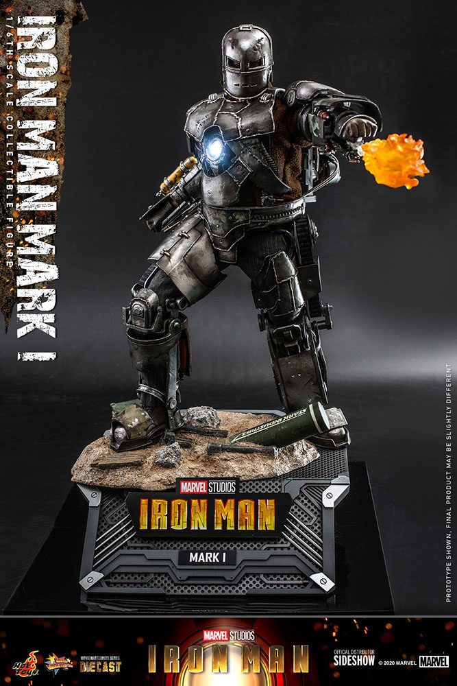 Iron Man Movie Masterpiece Actionfigur 1/6 Iron Man Mark I 30 cm
