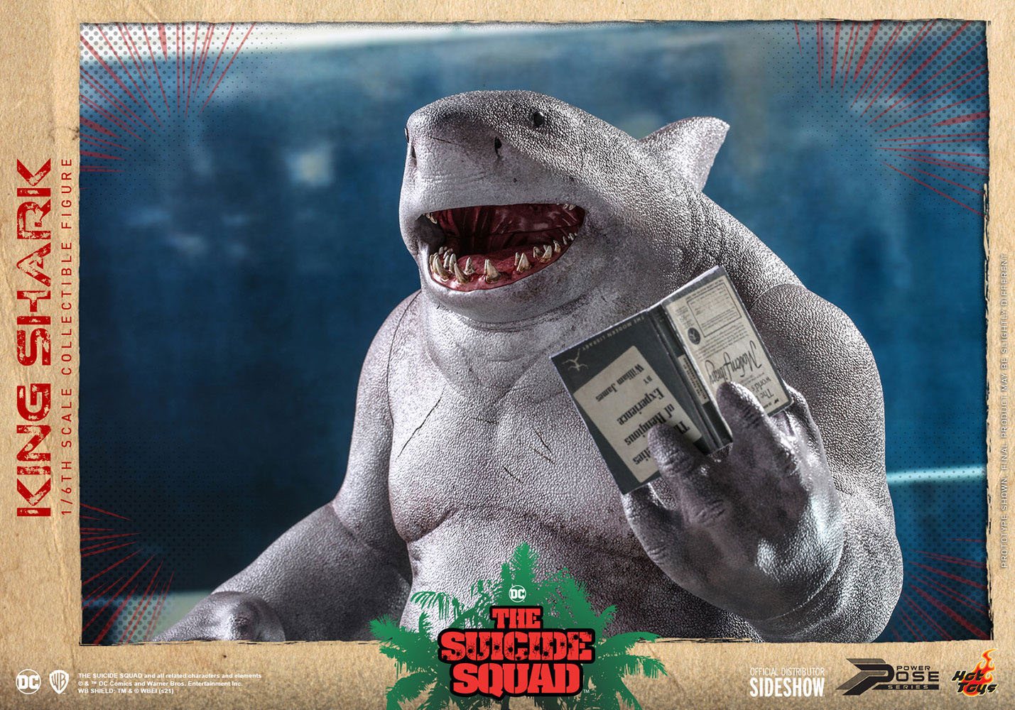 Suicide Squad Movie Masterpiece Actionfigur 1/6 King Shark 35 cm