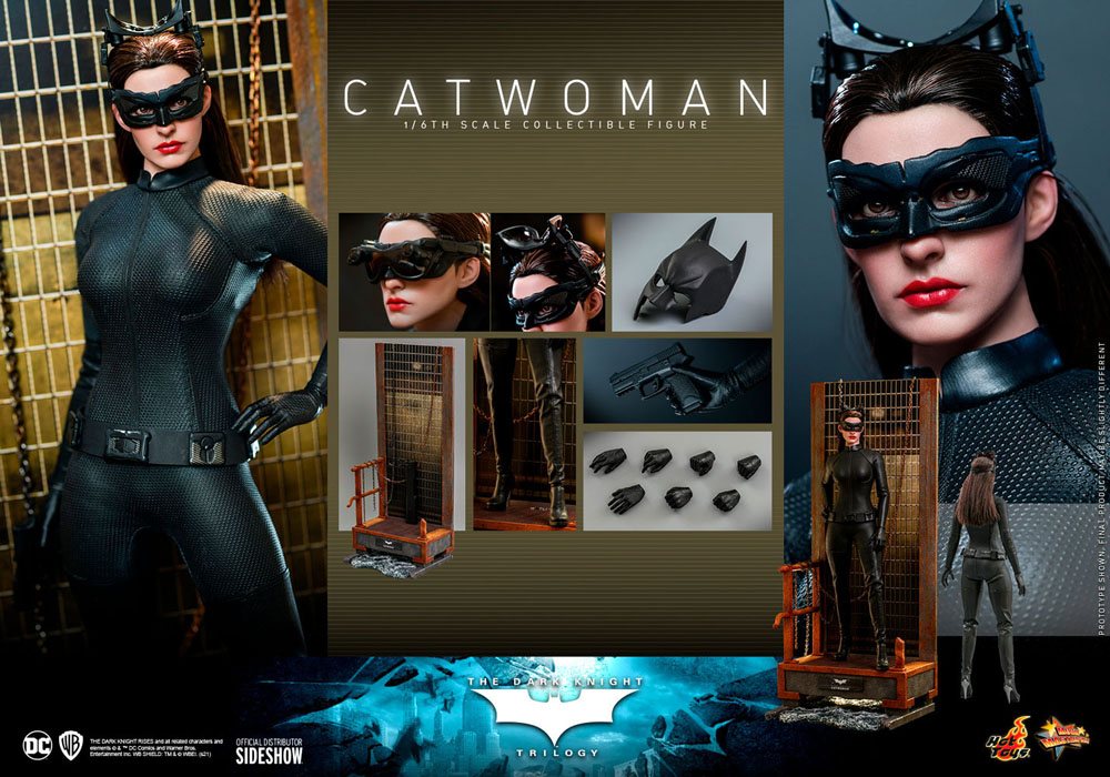 The Dark Knight Trilogy Movie Masterpiece Actionfigur 1/6 Catwoman 29 cm
