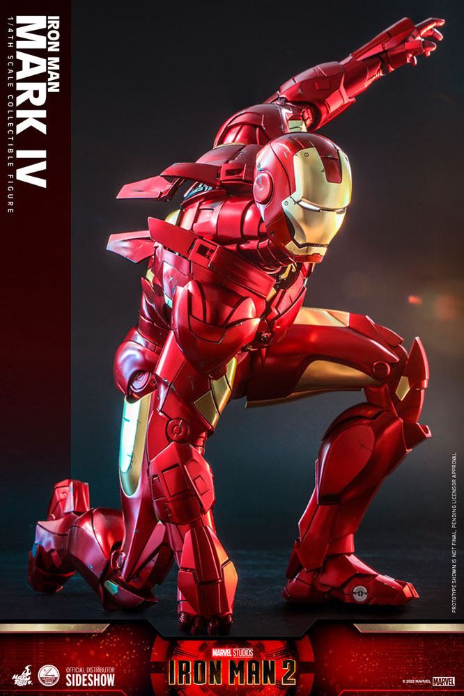 Iron Man 2 Actionfigur 1/4 Iron Man Mark IV 49 cm