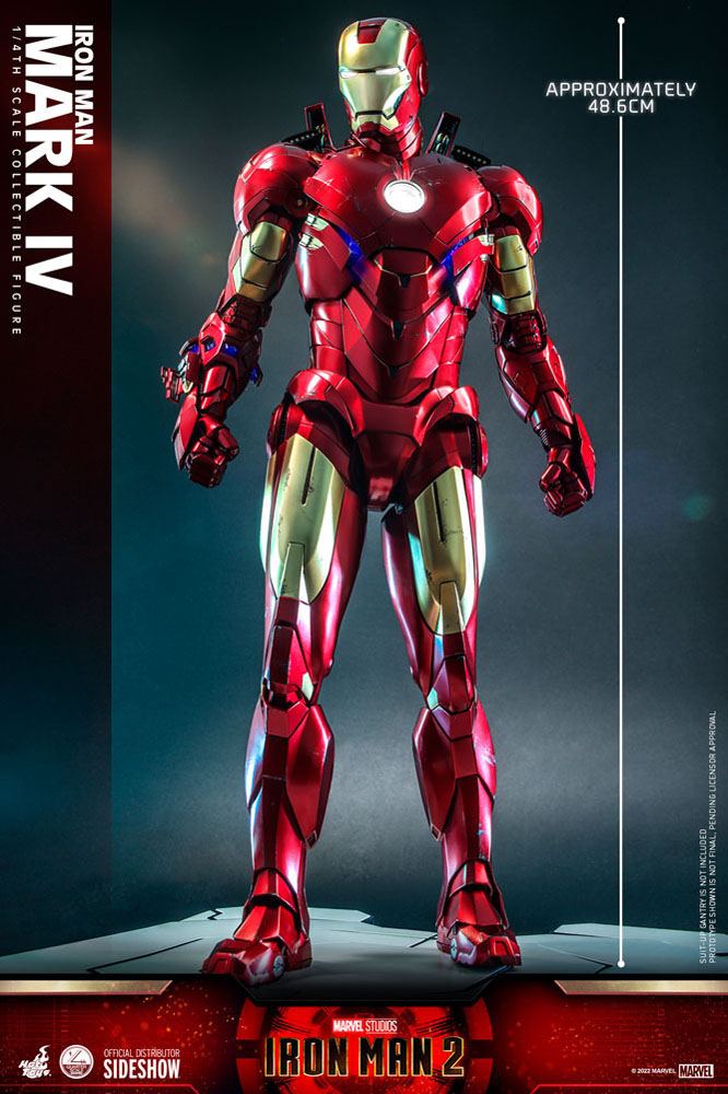 Iron Man 2 Actionfigur 1/4 Iron Man Mark IV 49 cm