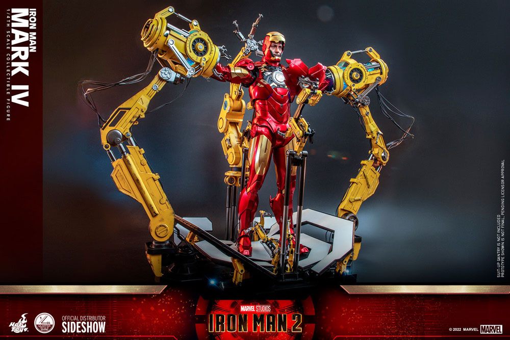 Iron Man 2 Actionfigur 1/4 Iron Man Mark IV 49 cm