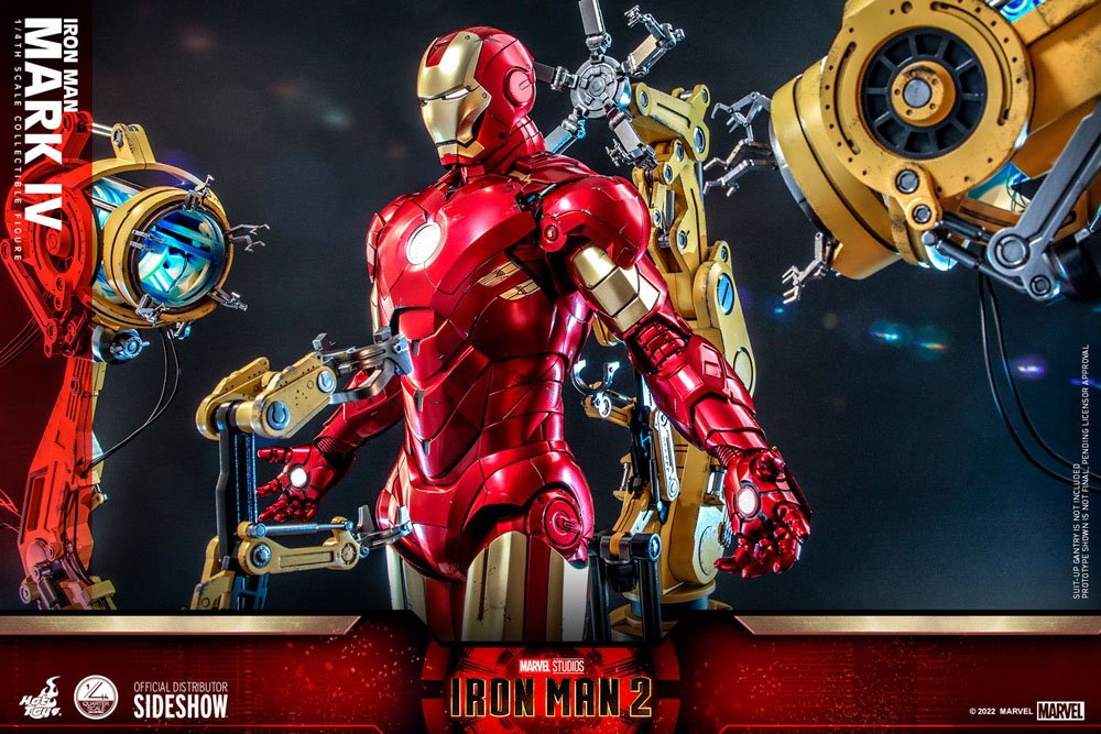 Iron Man 2 Actionfigur 1/4 Iron Man Mark IV 49 cm