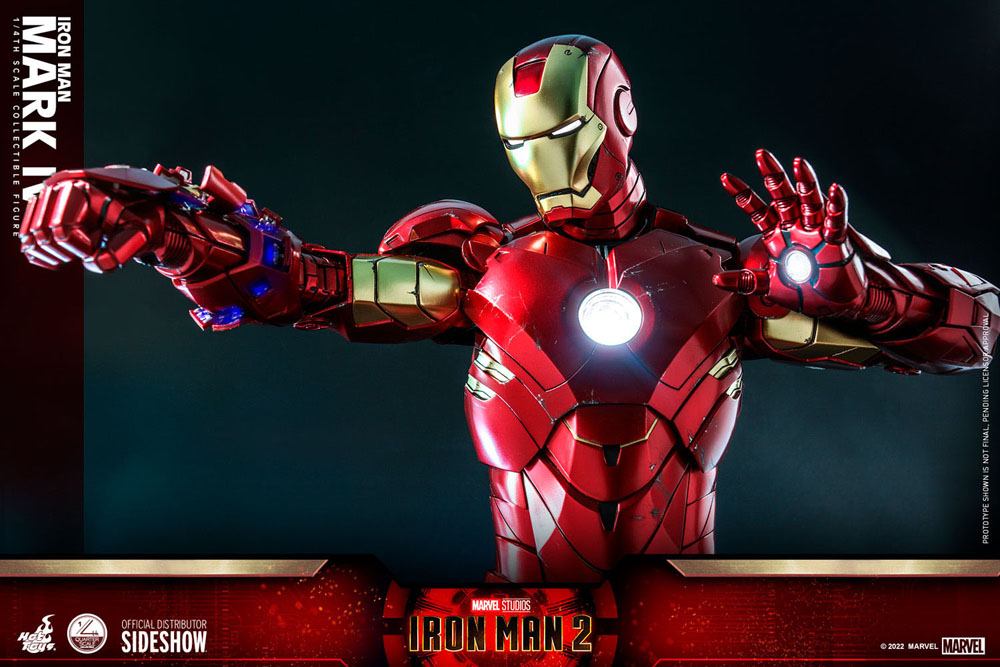Iron Man 2 Actionfigur 1 4 Iron Man Mark IV 49 cm