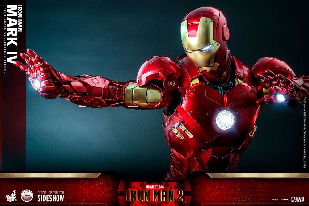 Iron Man 2 Actionfigur 1/4 Iron Man Mark IV 49 cm