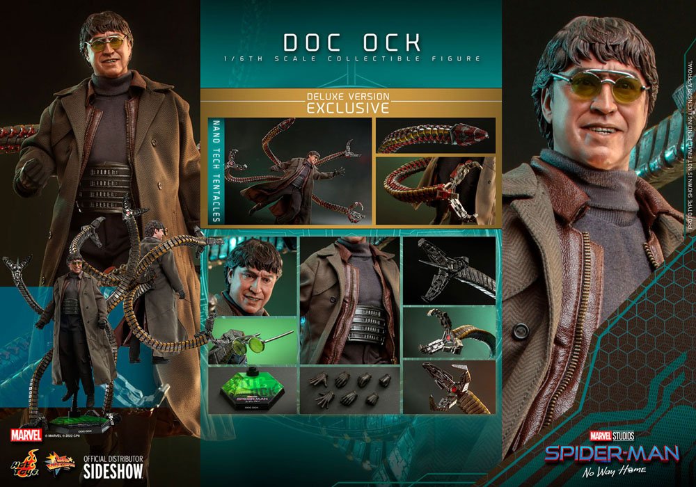 Spider-Man: No Way Home Movie Masterpiece Actionfigur 1/6 Doc Ock (Deluxe Version) 31 cm