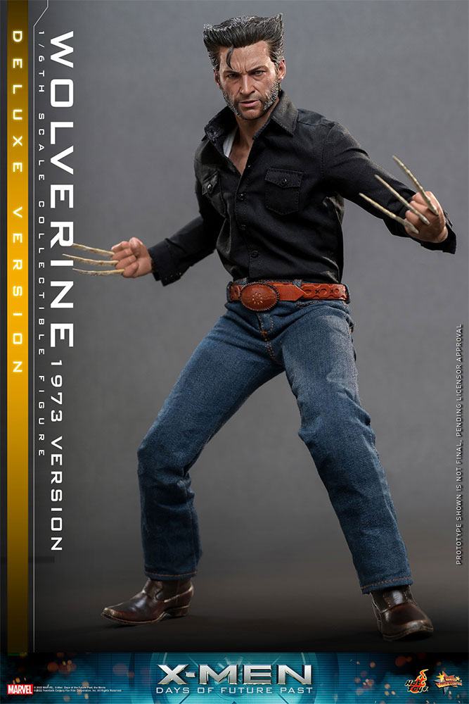 X-Men Zukunft ist Vergangenheit Movie Masterpiece Actionfigur 1/6 Wolverine (1973 Version) Deluxe Version 30 cm