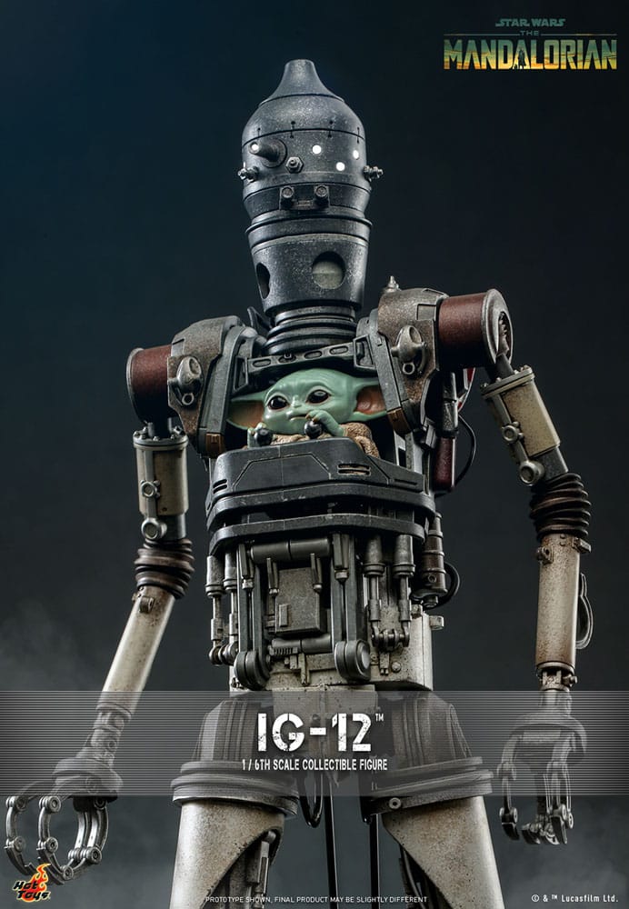 Star Wars: The Mandalorian Actionfigur 1/6 IG-12 36 cm
