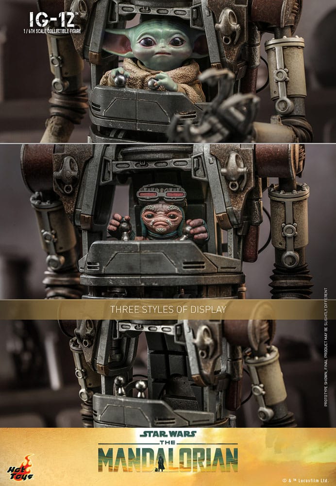 Star Wars: The Mandalorian Actionfigur 1/6 IG-12 36 cm