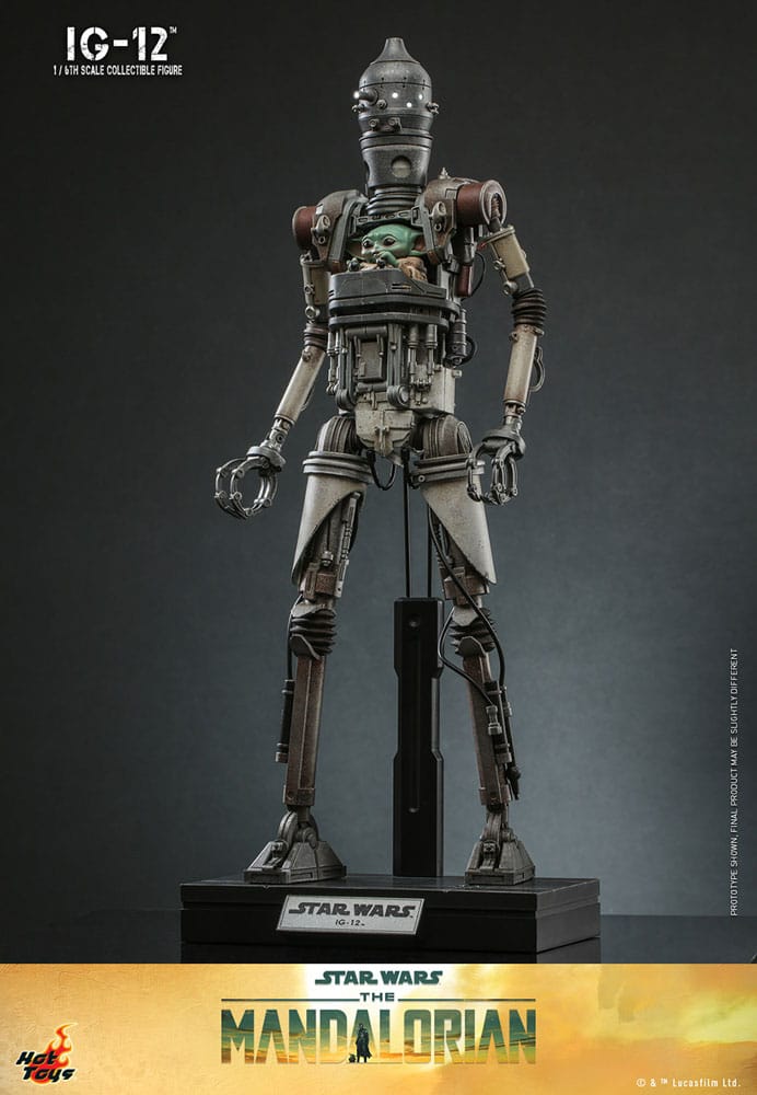 Star Wars: The Mandalorian Actionfigur 1/6 IG-12 36 cm