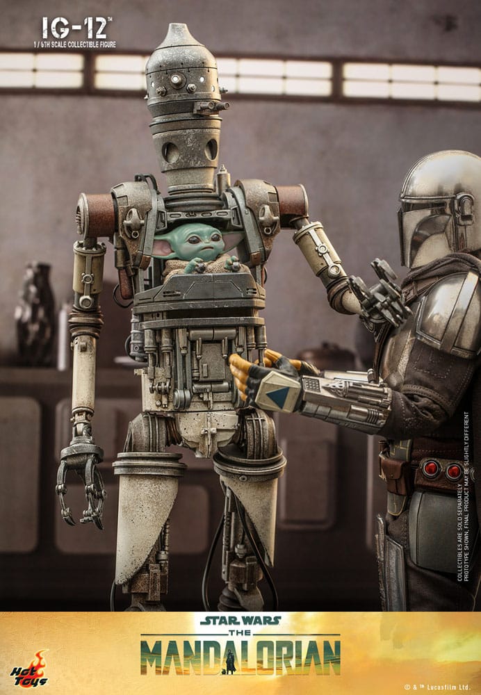 Star Wars: The Mandalorian Actionfigur 1/6 IG-12 36 cm