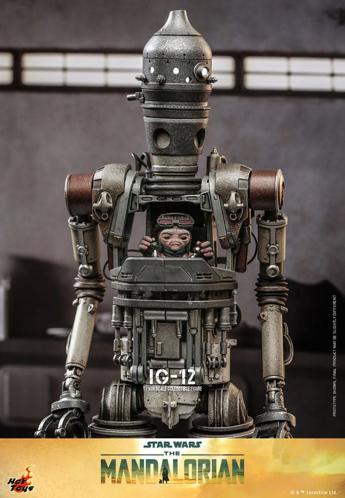Star Wars: The Mandalorian Actionfigur 1/6 IG-12 36 cm