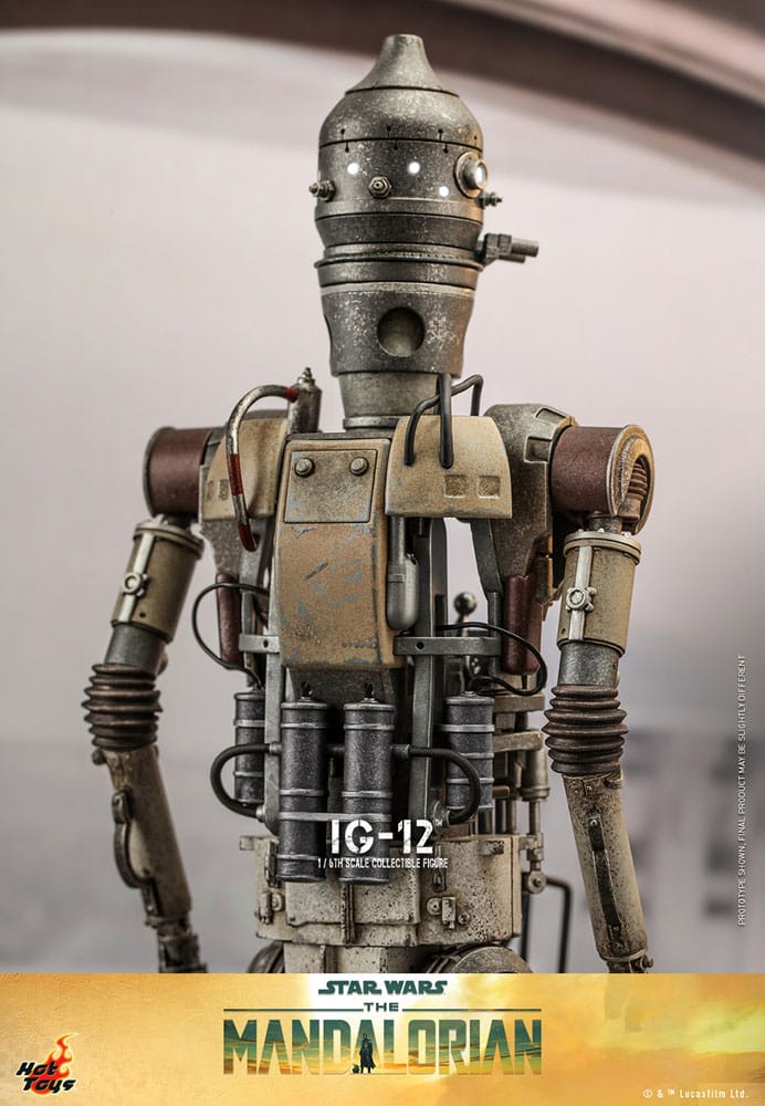 Star Wars: The Mandalorian Actionfigur 1/6 IG-12 36 cm