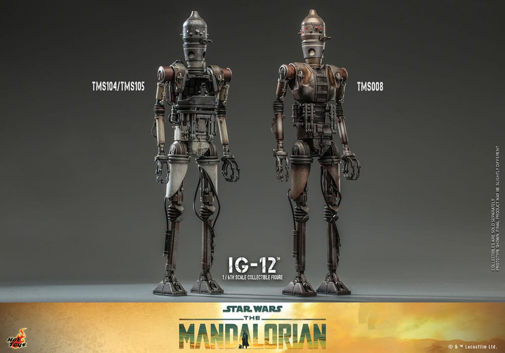 Star Wars: The Mandalorian Actionfigur 1/6 IG-12 36 cm