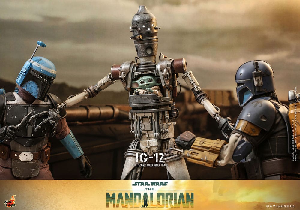 Star Wars: The Mandalorian Actionfigur 1/6 IG-12 36 cm