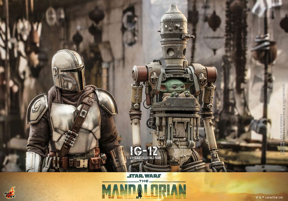 Star Wars: The Mandalorian Actionfigur 1/6 IG-12 36 cm