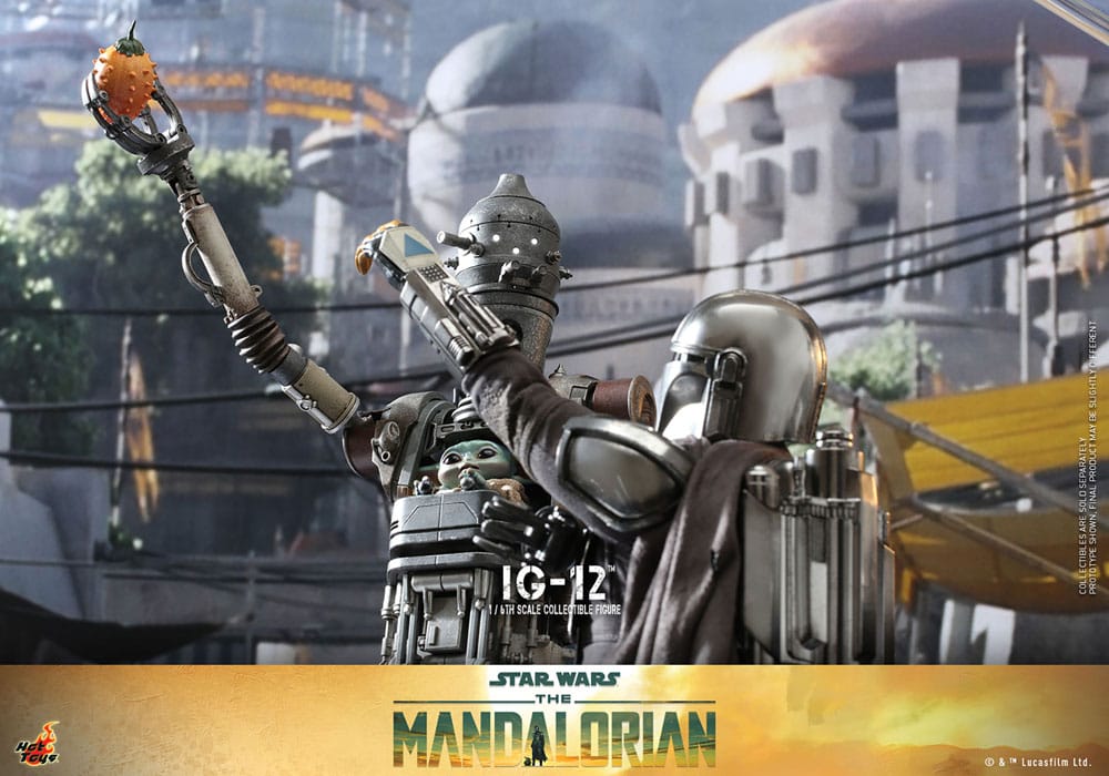Star Wars: The Mandalorian Actionfigur 1/6 IG-12 36 cm