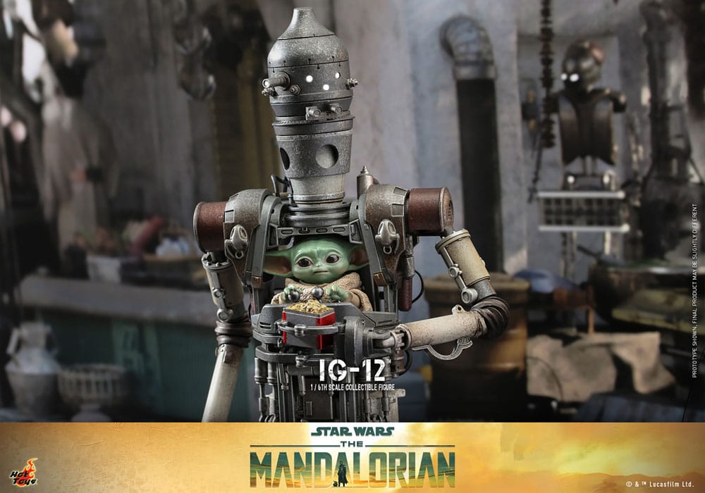 Star Wars: The Mandalorian Actionfigur 1/6 IG-12 36 cm
