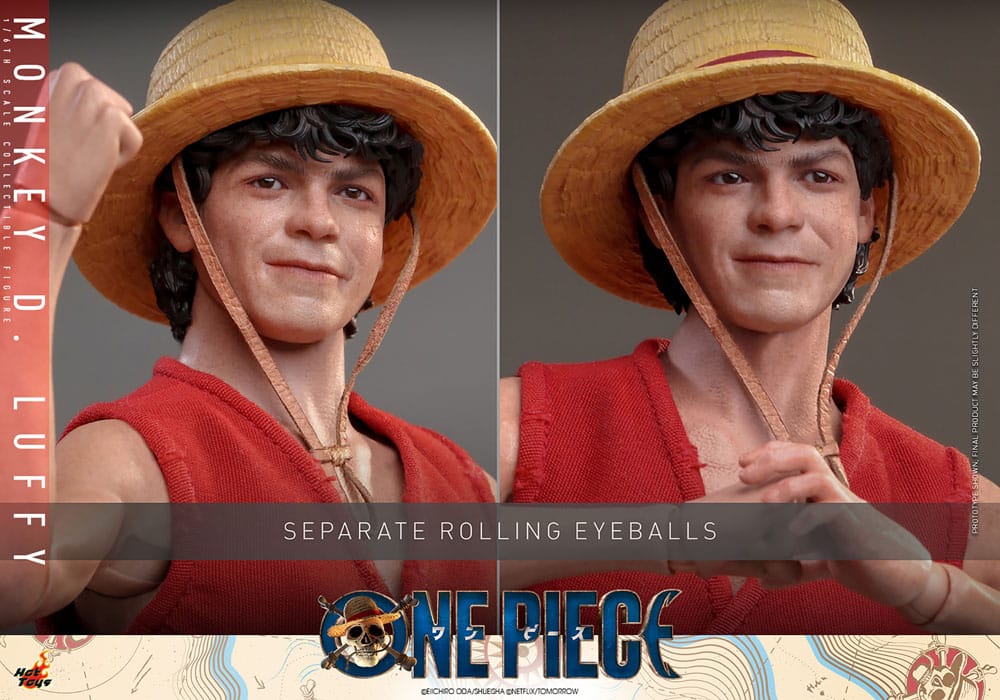 One Piece (Netflix) Actionfigur 1/6 Monkey D. Ruffy 31 cm