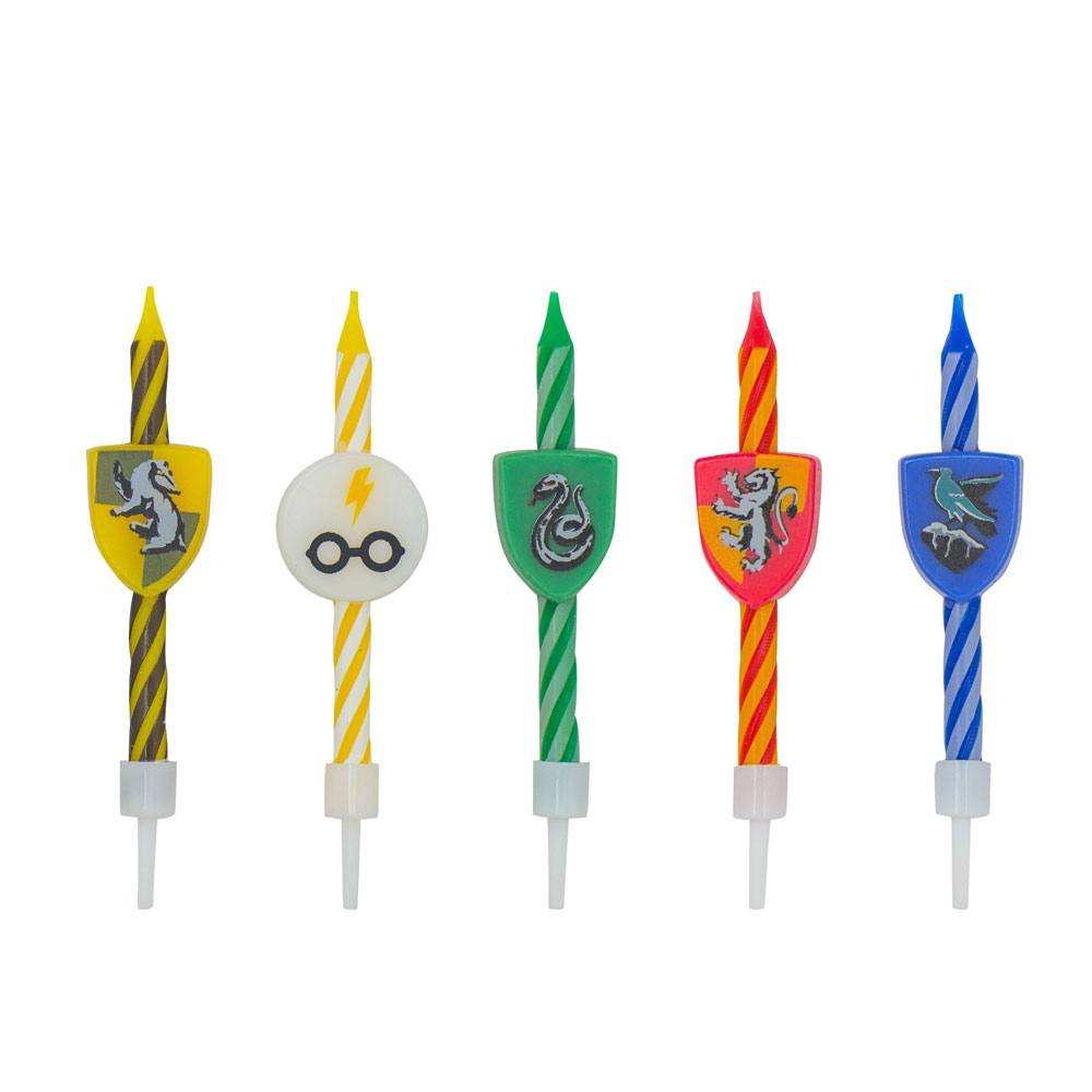 Harry Potter Kuchenkerzen 10er-Pack Logos