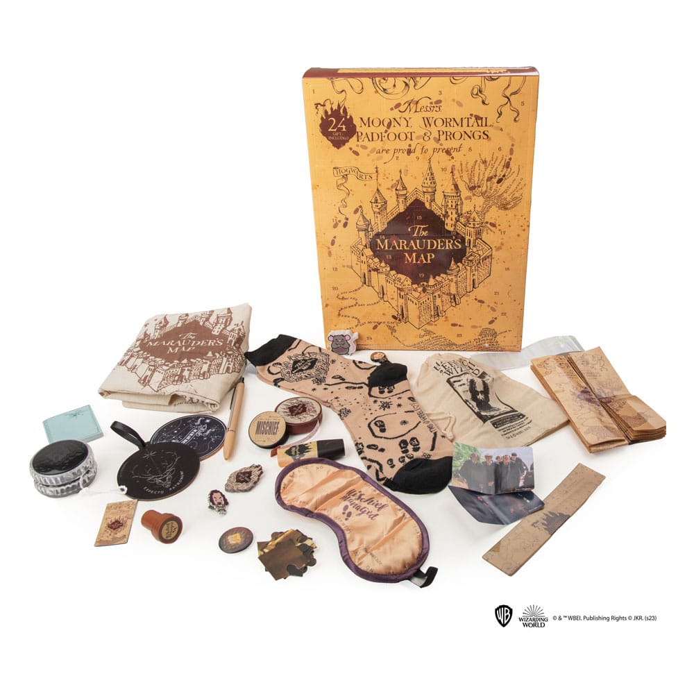 Harry Potter Adventskalender Karte des Rumtreibers
