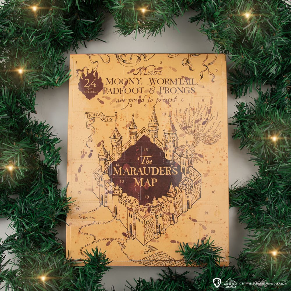 Harry Potter Adventskalender Karte des Rumtreibers