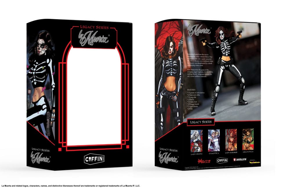 La Muerta Executive Replica Actionfigur 1/12 La Muerta 15 cm