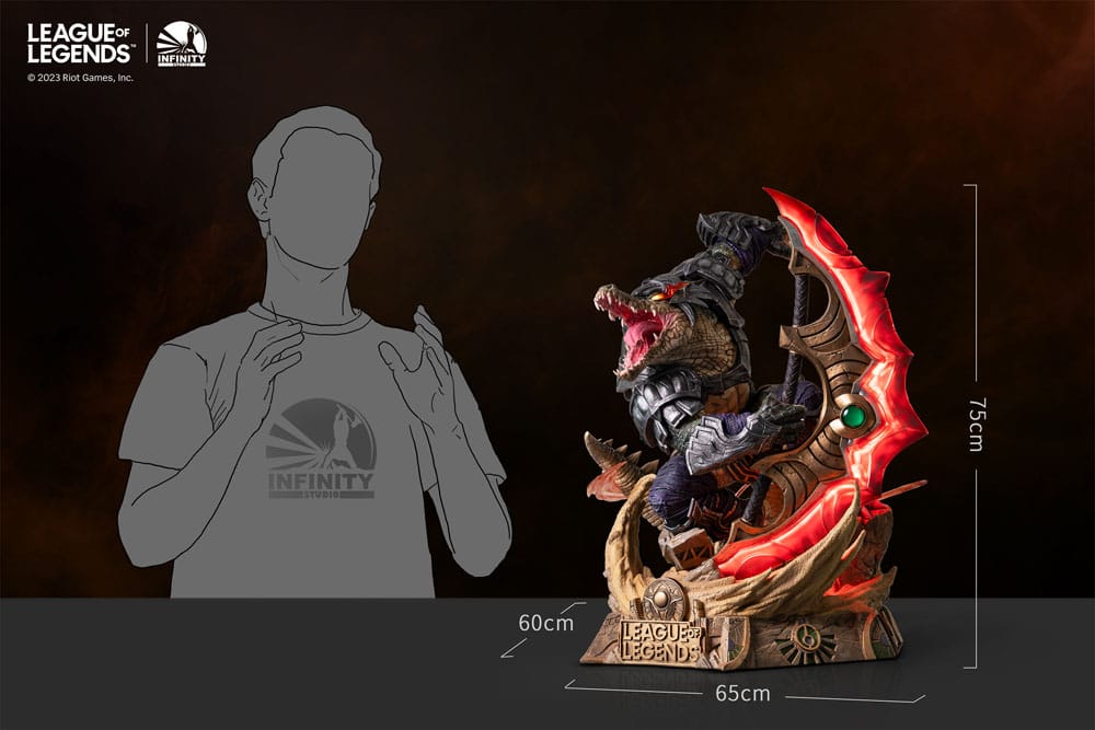 League of Legends Statue 1/4 Renekton - The Butcher Of The Sands 75 cm