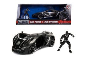 Avengers Diecast Modell 1/24 Lykan Hypersport Black Panther
