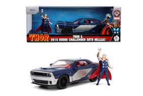 Marvel Diecast Modell 1/24 2015 Dodge Challenger Thor