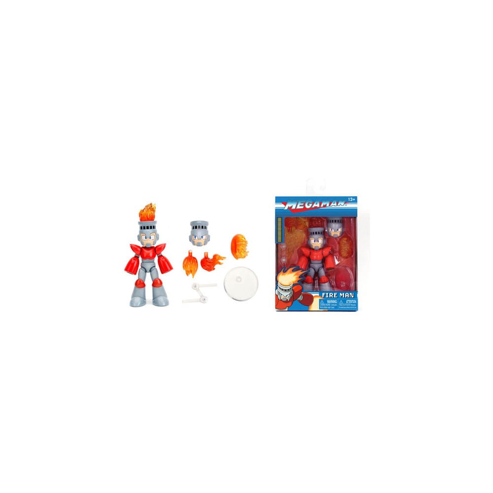 Mega Man Actionfigur Fire Man 11 cm