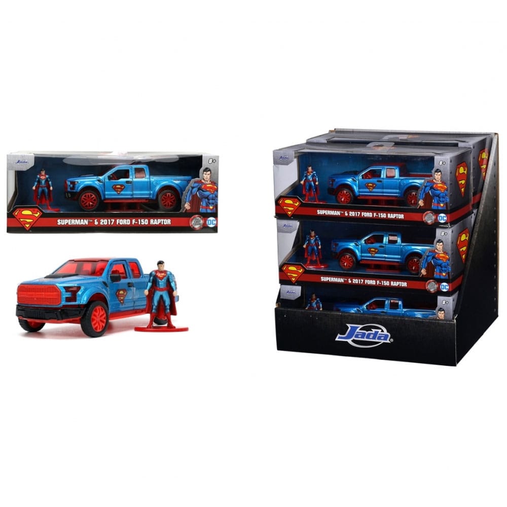 DC Comics Diecast Modelle 1/32 Superman 2017 Ford F 150 Raptor Display (6)