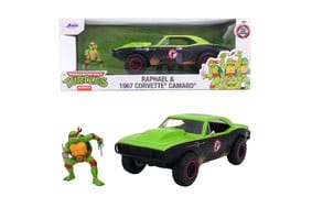 Teenage Mutant Ninja Turtles Diecast Modell 1/24 Chevy Camaro Raphael