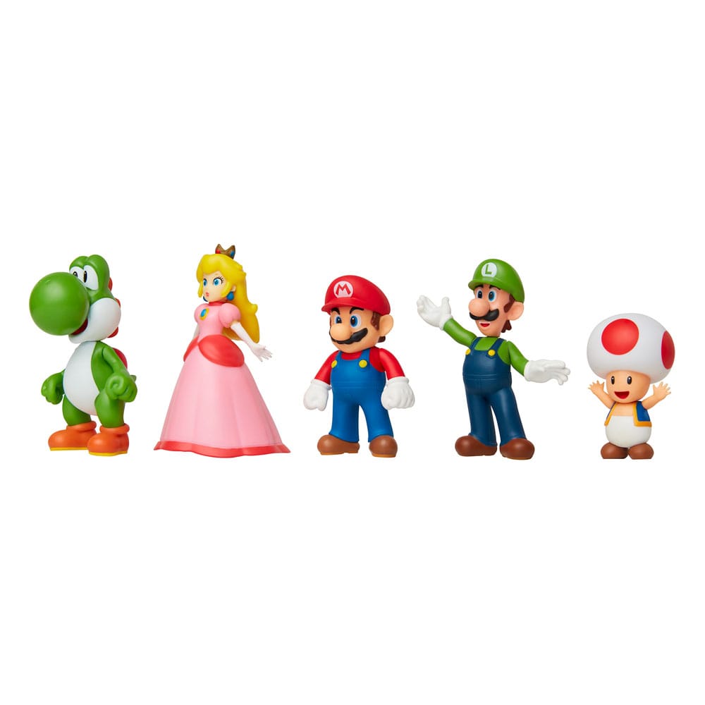 World of Nintendo Super Mario & Friends Figuren 5er-Boxset Exclusive