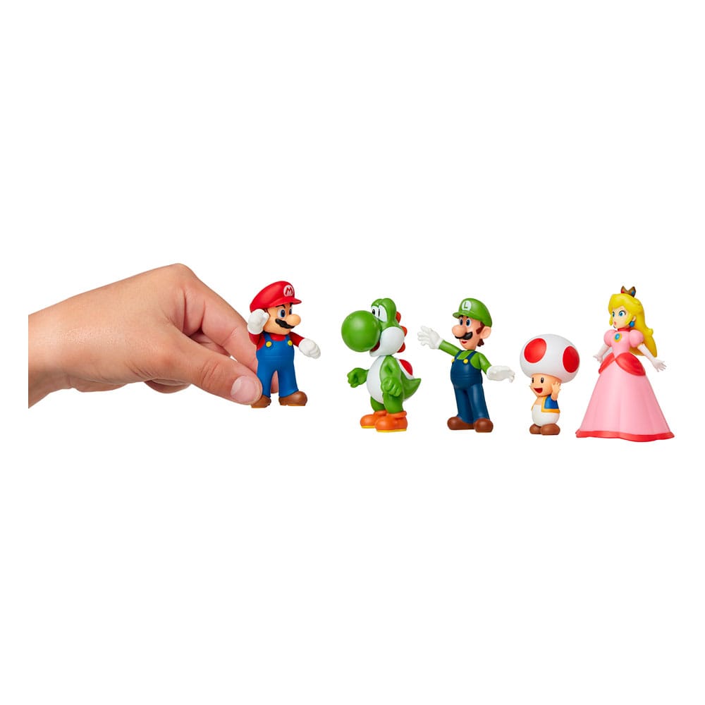 World of Nintendo Super Mario & Friends Figuren 5er-Boxset Exclusive