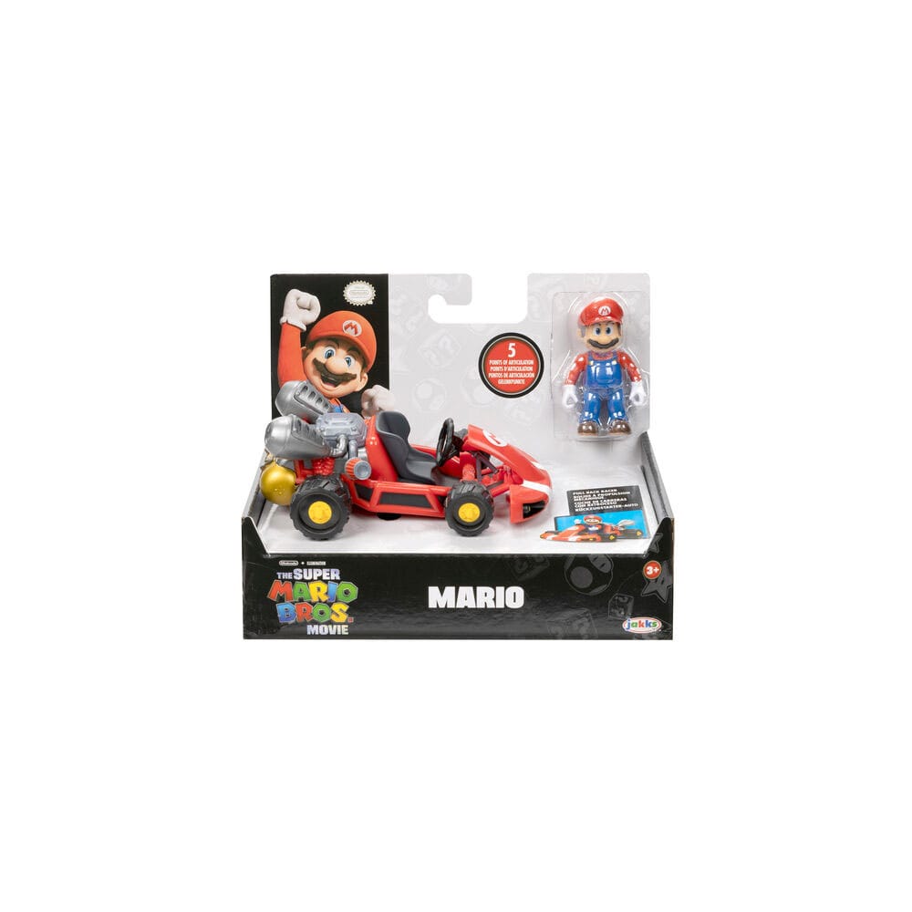 Der Super Mario Bros. Film Minifiguren mit Karts 6 cm Sortiment (6)