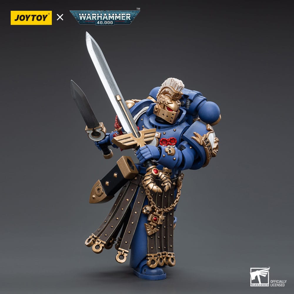 Warhammer 40k Actionfigur 1/18 Ultramarines Honour Guard Chapter Champion 12 cm