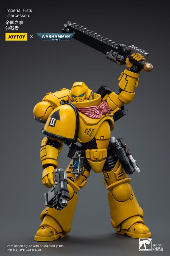 Warhammer 40k Actionfigur 1/18 Imperial Fists Intercessors 12 cm