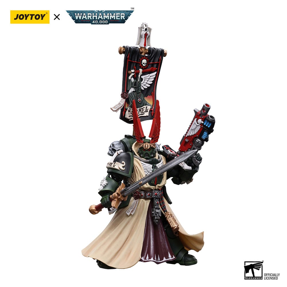 Warhammer 40k Actionfigur 1/18 Dark Angels Supreme Grand Master Azrael 13 cm