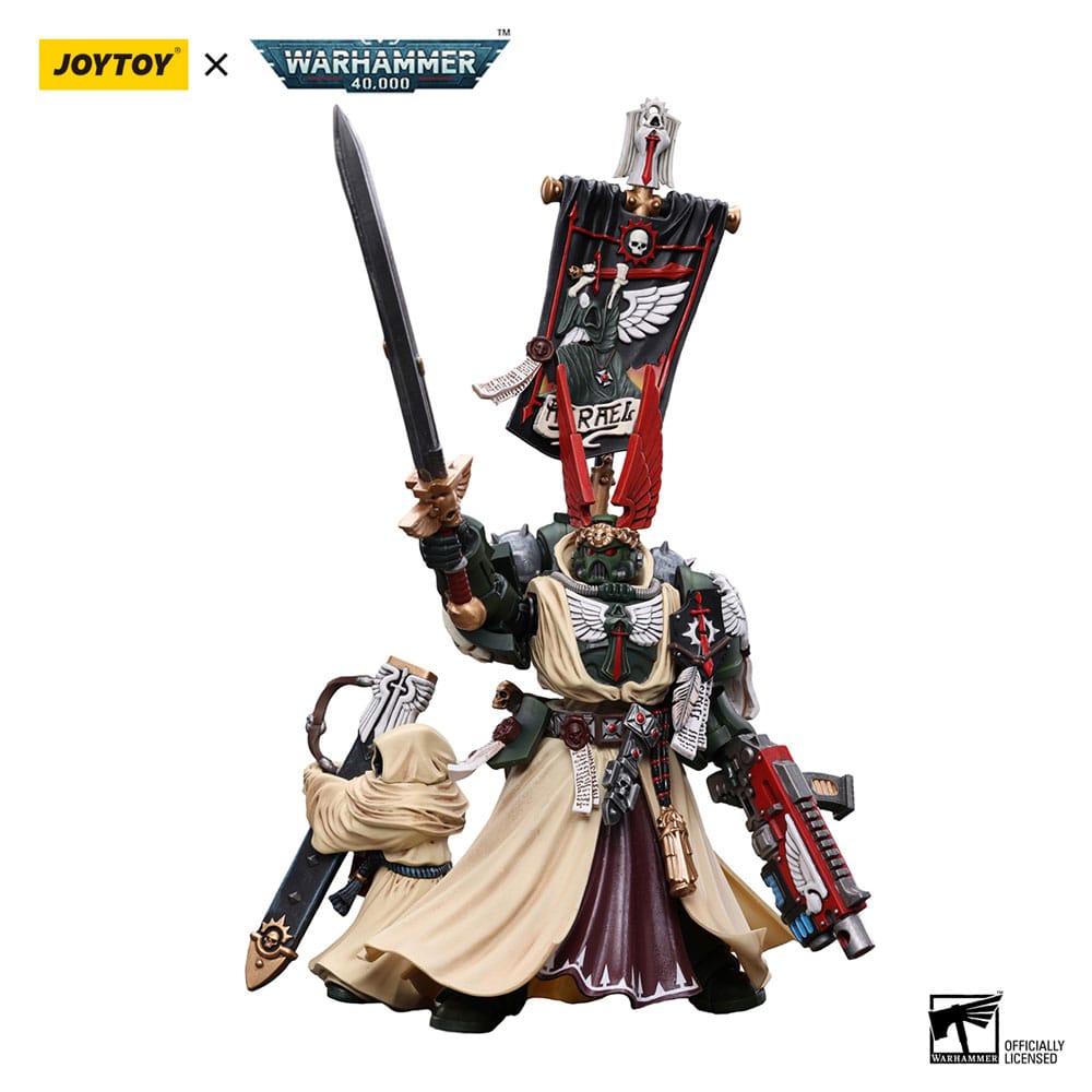 Warhammer 40k Actionfigur 1/18 Dark Angels Supreme Grand Master Azrael 13 cm