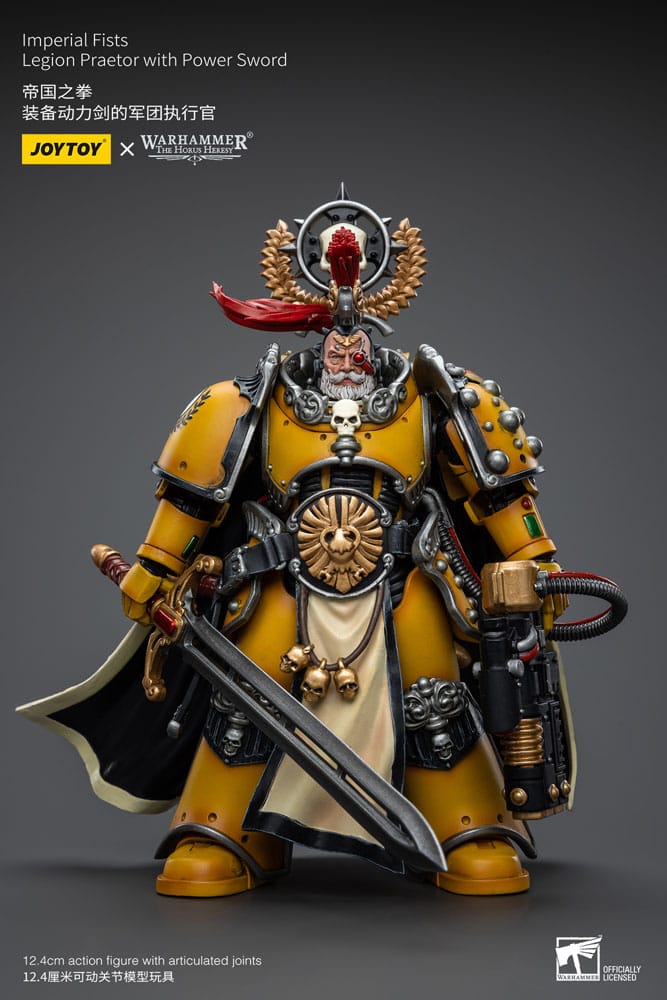 Warhammer The Horus Heresy Actionfigur 1/18 Imperial Fists Legion Praetor with Power Sword 12 cm