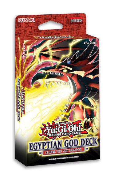 Yu-Gi-Oh! Egyptian God Deck: Slifer the Sky Dragon Display (8) *Englische Version*