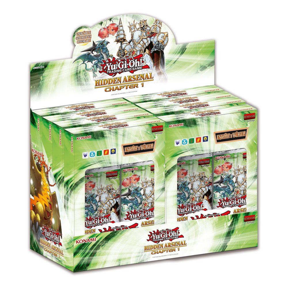 Yu-Gi-Oh! TCG Hidden Arsenal: Chapter 1 Box Display (8) *Deutsche Version*