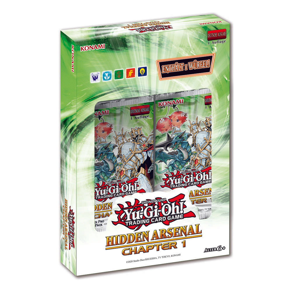 Yu-Gi-Oh! TCG Hidden Arsenal: Chapter 1 Box Display (8) *Deutsche Version*