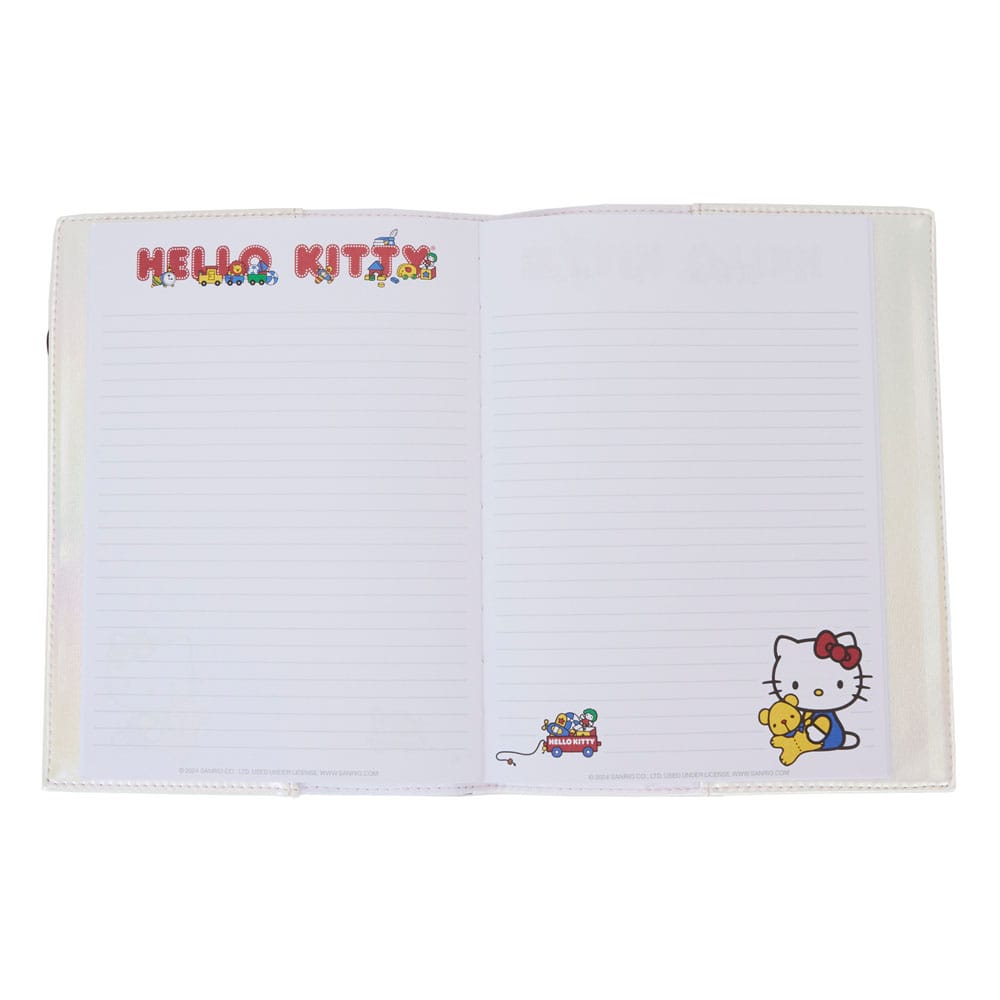 Hello Kitty by Loungefly Perlglanz Notizbuch 50th Anniversary