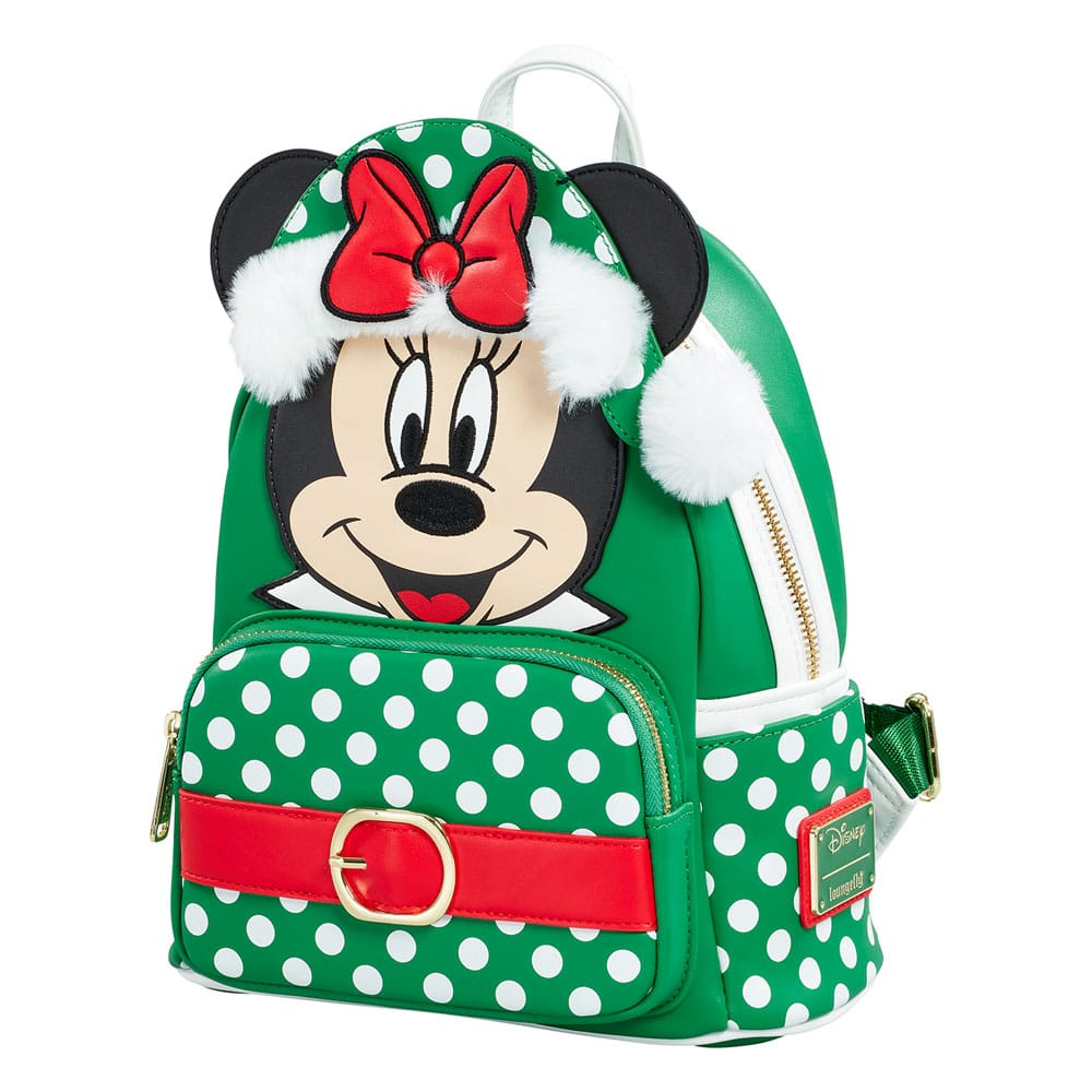 Disney by Loungefly Rucksack Mini Minnie Mouse Polka Dot Christmas heo Exclusive