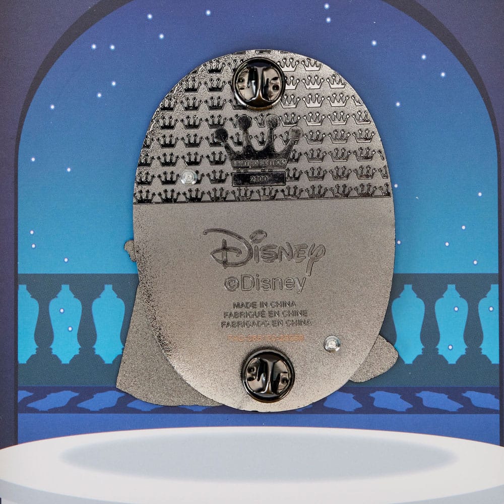 Disney Ansteck-Pin mit 3D-Effekt Belle (Die Schöne und das Biest) 8 cm