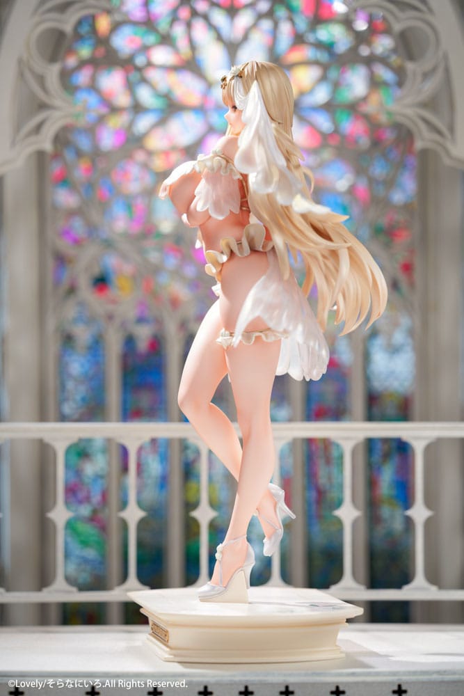 Original Character PVC Statue 1/5.5 Wife Erof Illustrated by Sora Nani Iro 32 cm